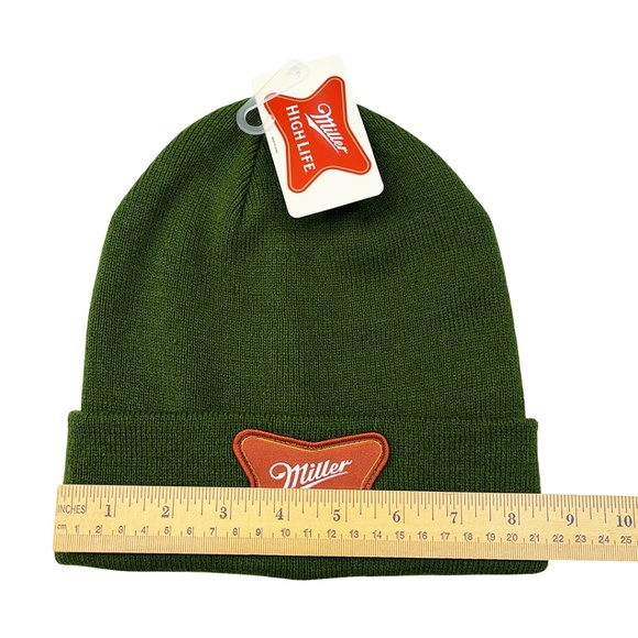 NWT Miller High Life Beanie Green - Picture 4 of 9